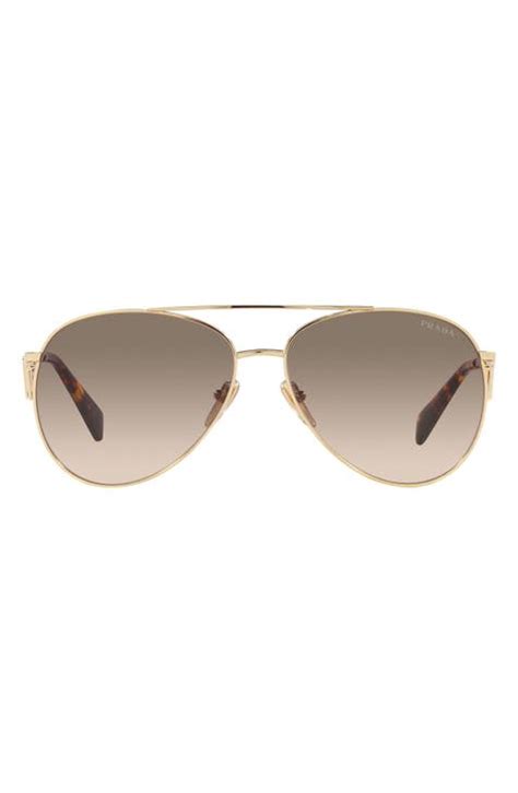 nordstrom rack prada aviator women's glasses|Women's Prada Aviator Sunglasses .